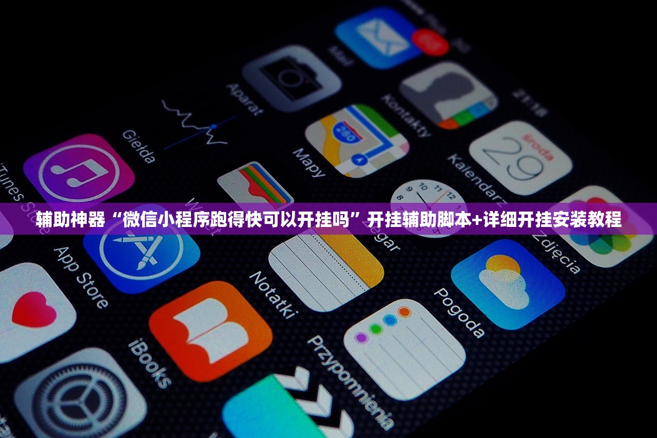 辅助神器“微信小程序跑得快可以开挂吗”开挂辅助脚本+详细开挂安装教程