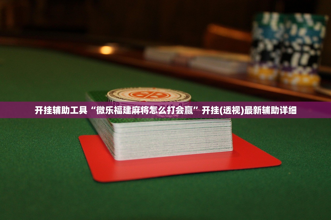 开挂辅助工具“微乐福建麻将怎么打会赢”开挂(透视)最新辅助详细