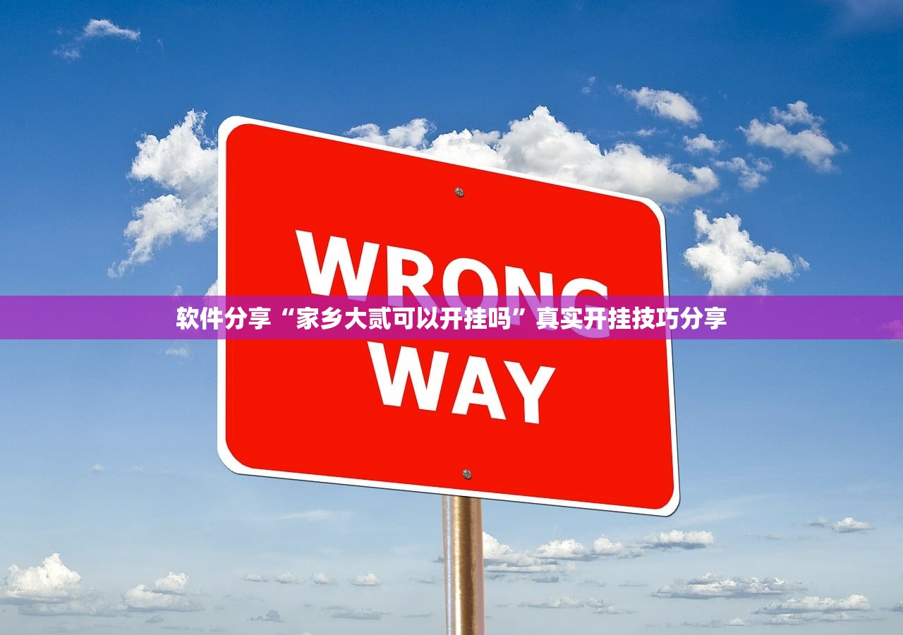 软件分享“家乡大贰可以开挂吗”真实开挂技巧分享
