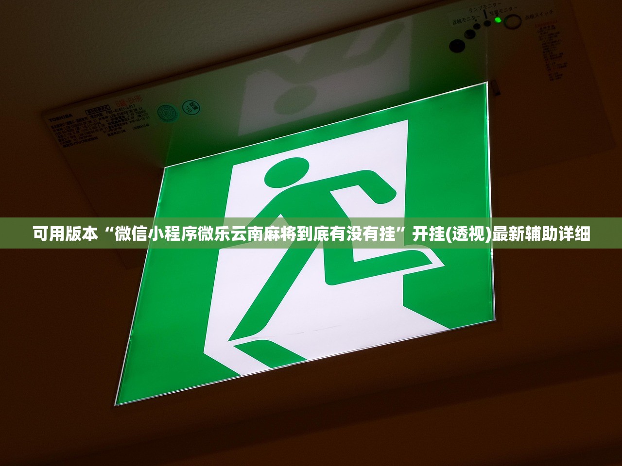 可用版本“微信小程序微乐云南麻将到底有没有挂”开挂(透视)最新辅助详细