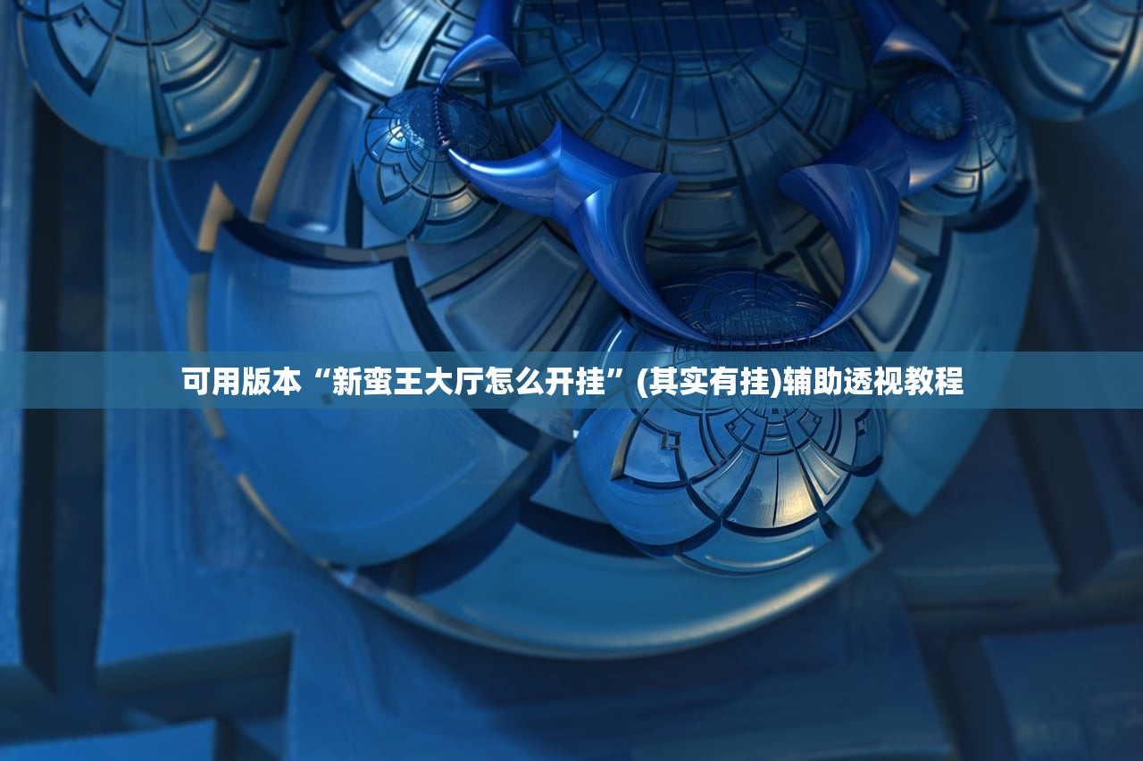 可用版本“新蛮王大厅怎么开挂”(其实有挂)辅助透视教程