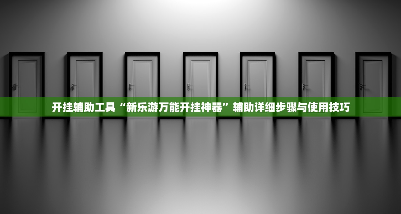 开挂辅助工具“新乐游万能开挂神器”辅助详细步骤与使用技巧