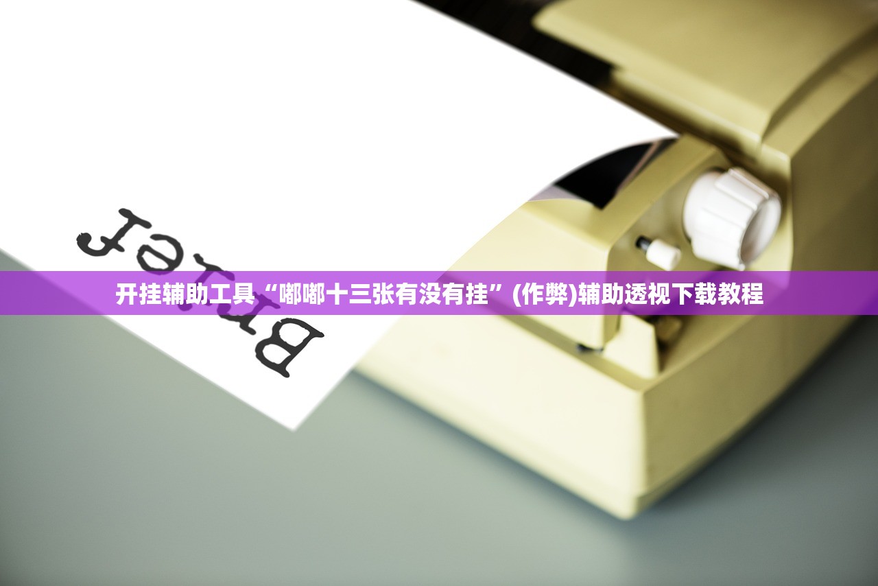 开挂辅助工具“嘟嘟十三张有没有挂	”(作弊)辅助透视下载教程