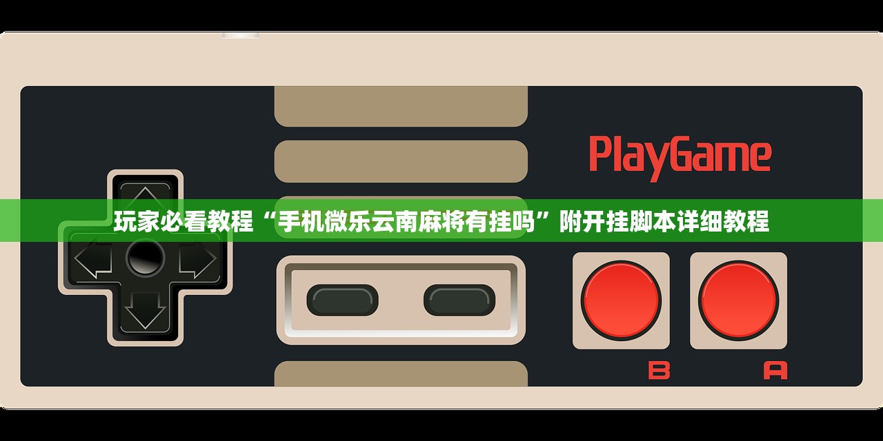 玩家必看教程“手机微乐云南麻将有挂吗	”附开挂脚本详细教程