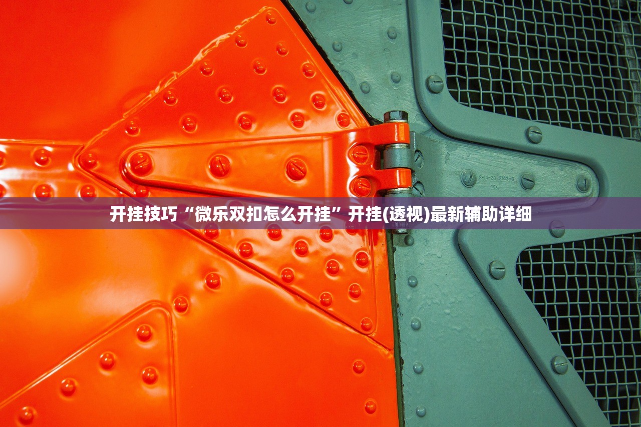 开挂技巧“微乐双扣怎么开挂”开挂(透视)最新辅助详细