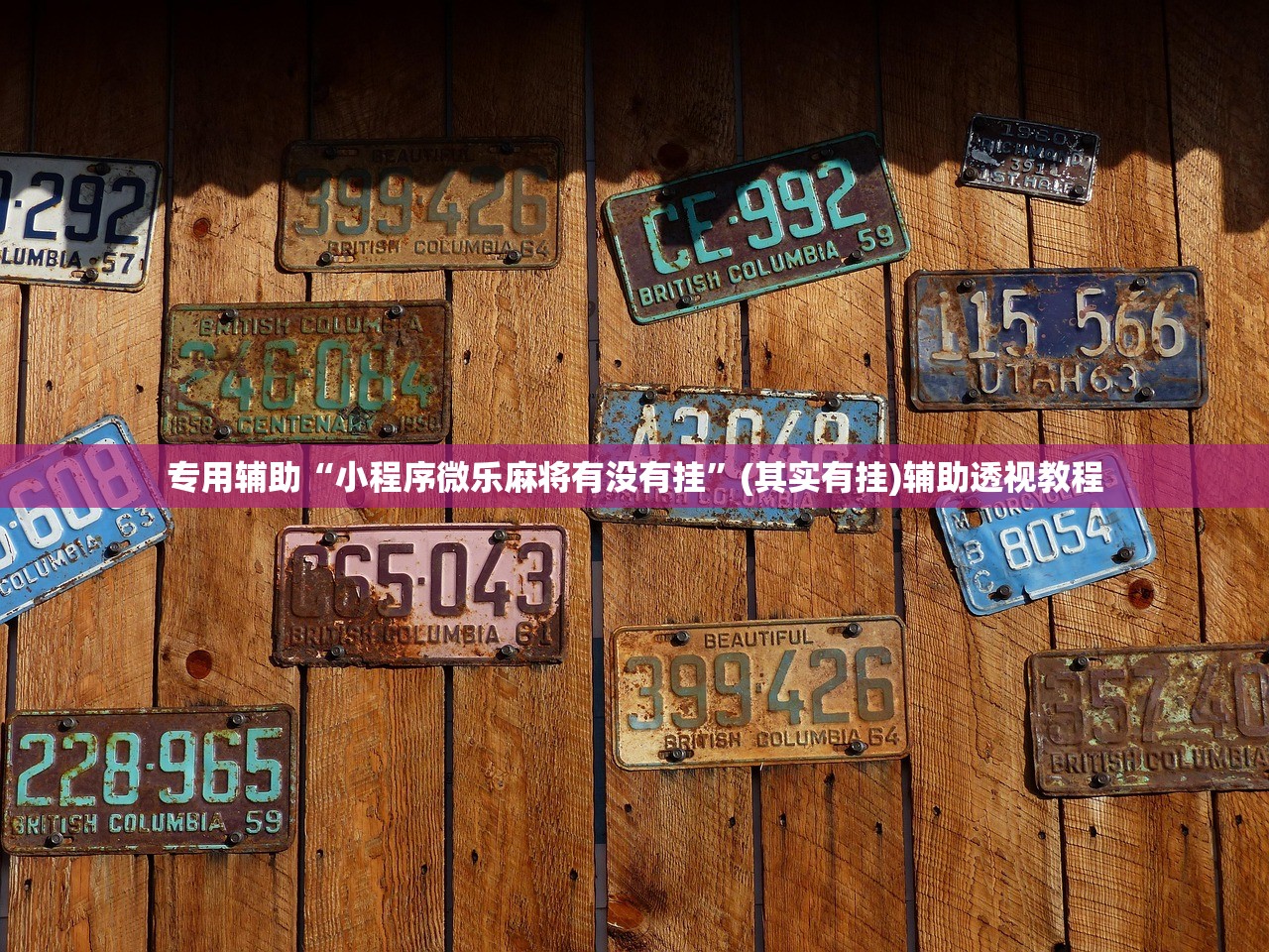 专用辅助“小程序微乐麻将有没有挂	”(其实有挂)辅助透视教程