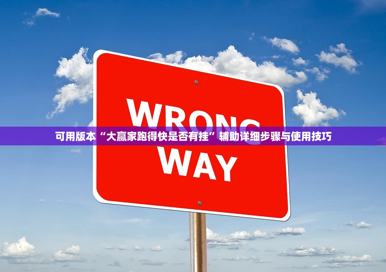 可用版本“大赢家跑得快是否有挂	”辅助详细步骤与使用技巧